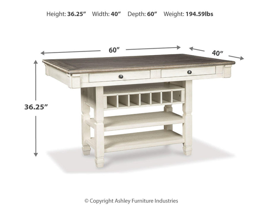 Bolanburg Counter Height Dining Table - BWO Furniture & Mattresses