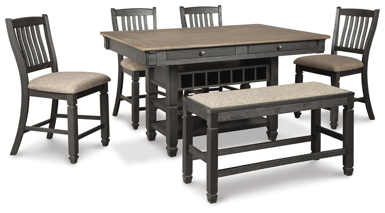 Tyler Creek Counter Height Dining Set - BWO Furniture & Mattresses