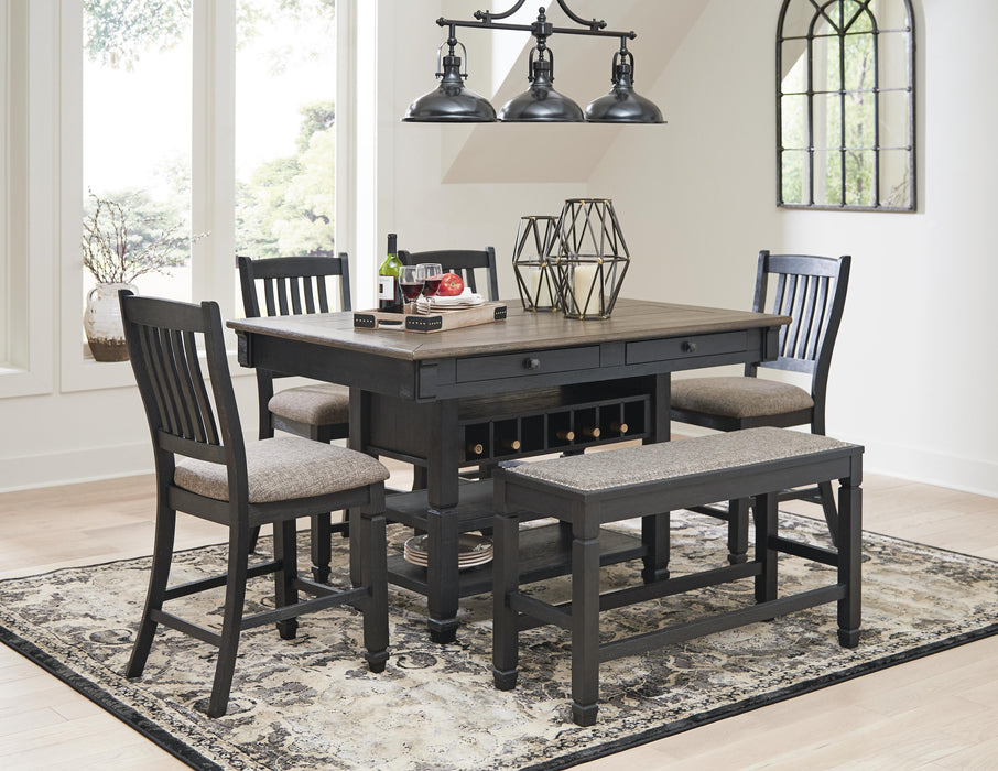 Tyler Creek Counter Height Dining Set - BWO Furniture & Mattresses