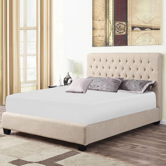 Artemisia 8" Memory Foam Mattress White