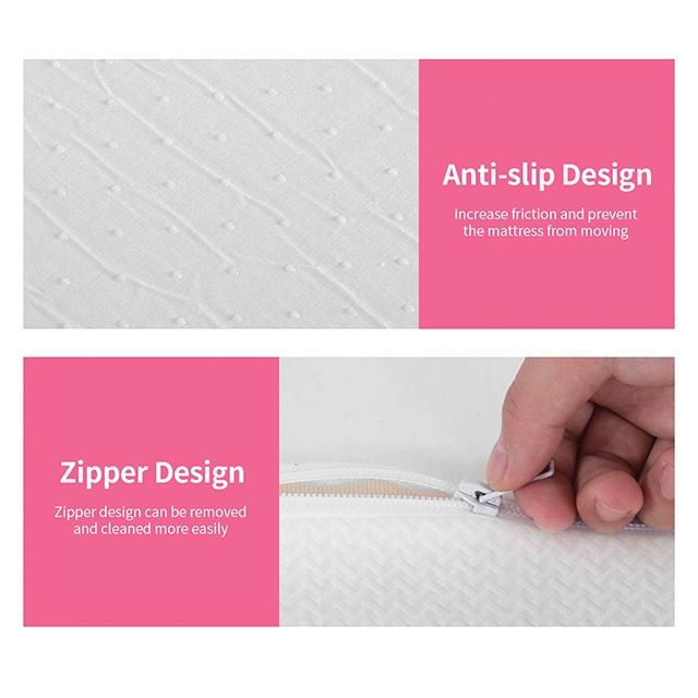 Forsythia 12" Twin Green Tea Gel Memory Foam