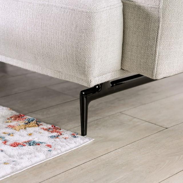 Baerum Sectional, Left & Right Chaise Beige & Gray - BWO Furniture & Mattresses