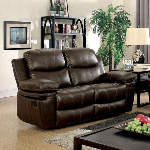 Listowel Brown Love Seat image