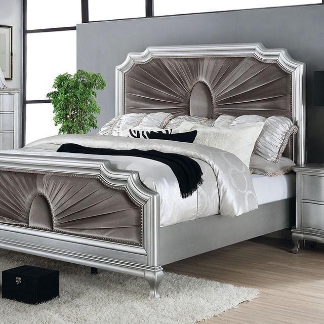 AAlok E.King, Queen, & Cal.King Bed - BWO Furniture & Mattresses