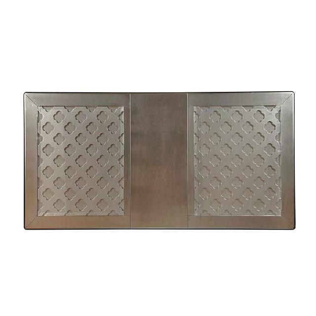 Amina Champagne Dining Table - BWO Furniture & Mattresses