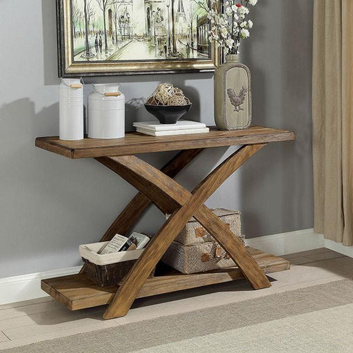 Bryanna Antique Light Oak Sofa Table image