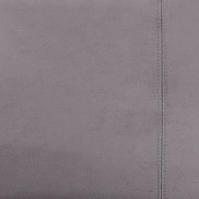 Winn Park Cal.King, E.King, Twin, & Full Bed Chrome, Gray, Brown, & Chrome