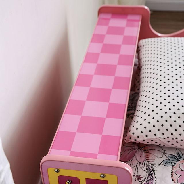 PRETTY GIRL CAR BED Twin Bed, Pink