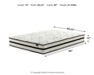 Chime 10 Inch Hybrid Mattress in a Box - BWO Furniture & Mattresses