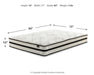Chime 10 Inch Hybrid Mattress Package - BWO Furniture & Mattresses