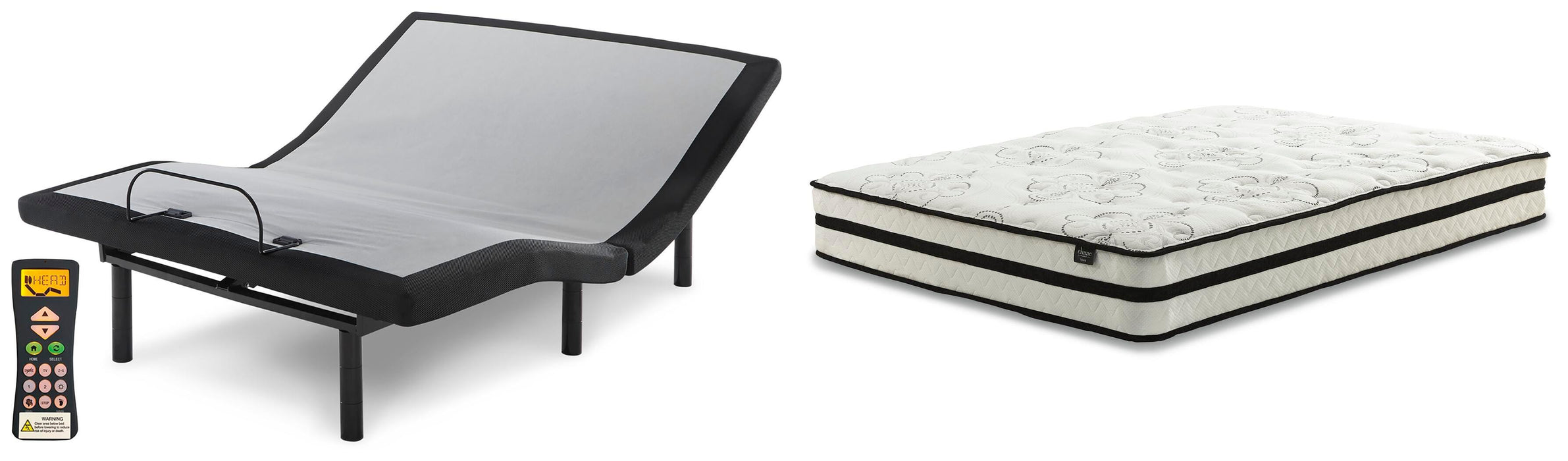 Chime 10 Inch Hybrid Mattress Package - BWO Furniture & Mattresses