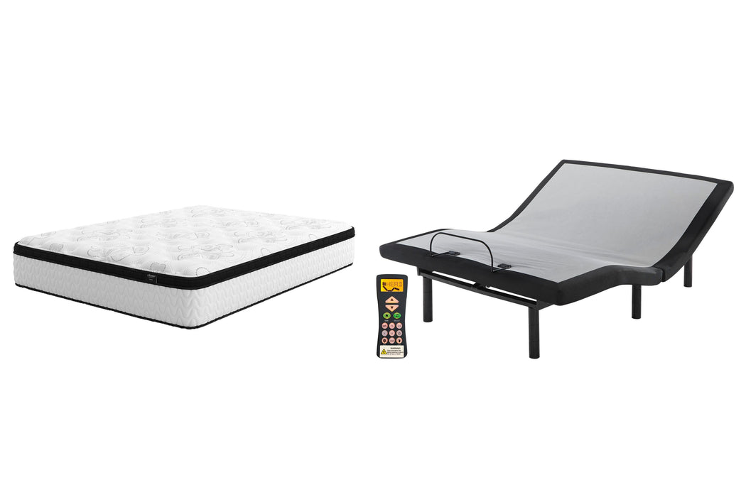 Chime 12 Inch California King Hybrid Mattress Package - BWO Furniture & Mattresses