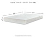 Chime 8 Inch Memory Foam Mattress in a Box - BWO Furniture & Mattresses