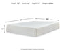 Chime 12 Inch Memory Foam Mattress in a Box - BWO Furniture & Mattresses