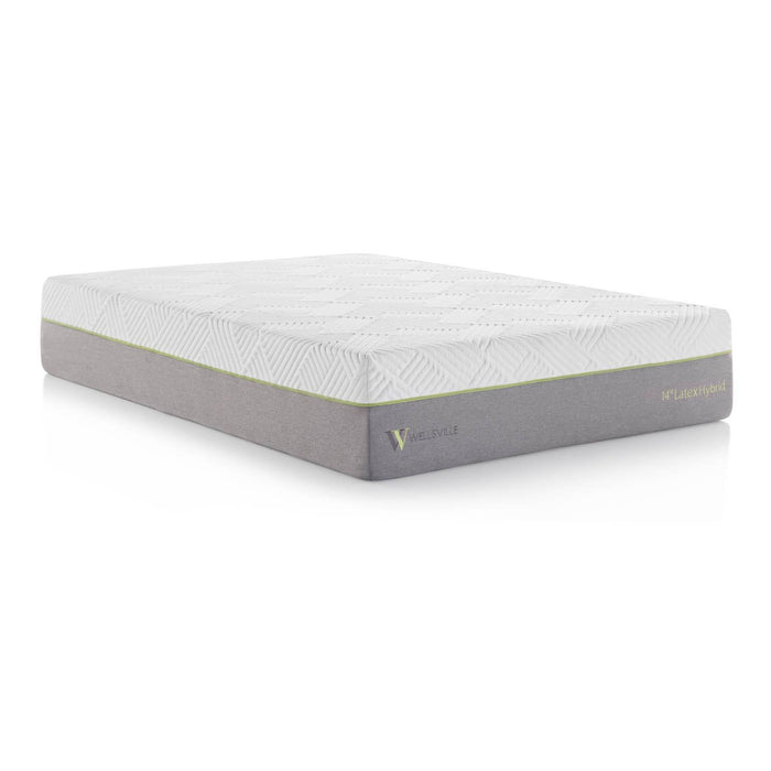 Wellsville 14" Latex Hybrid Mattress