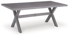 Half Moon Beach Outdoor Dining Table - BWO Furniture & Mattresses
