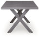Half Moon Beach Outdoor Dining Table - BWO Furniture & Mattresses