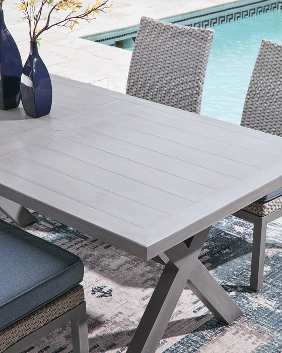 Half Moon Beach Outdoor Dining Table - BWO Furniture & Mattresses