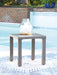 Half Moon Beach Outdoor End Table - BWO Furniture & Mattresses