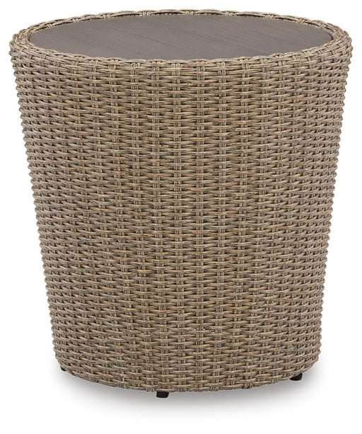 Danson Outdoor End Table - BWO Furniture & Mattresses