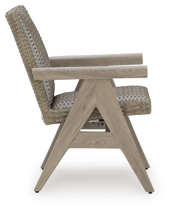 Cliff Trails Outdoor Rocking Arm Chair (Set of 2) - BWO Furniture & Mattresses