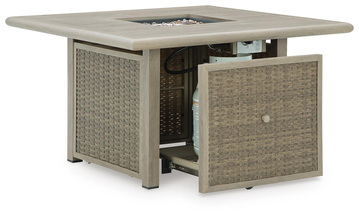 Cliff Trails Fire Pit Table - BWO Furniture & Mattresses