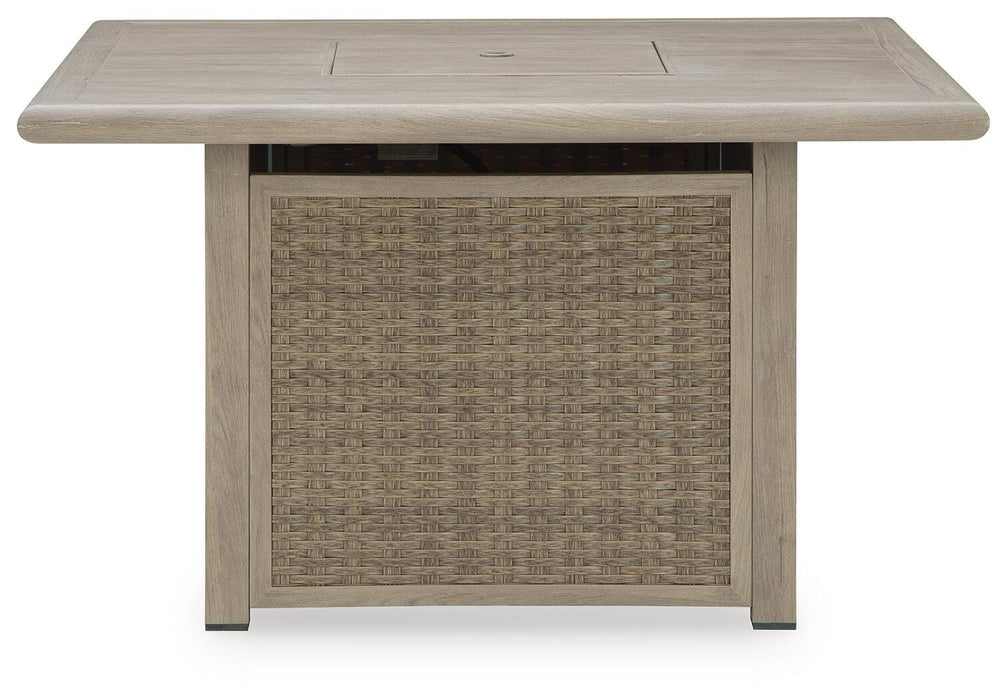 Cliff Trails Fire Pit Table - BWO Furniture & Mattresses