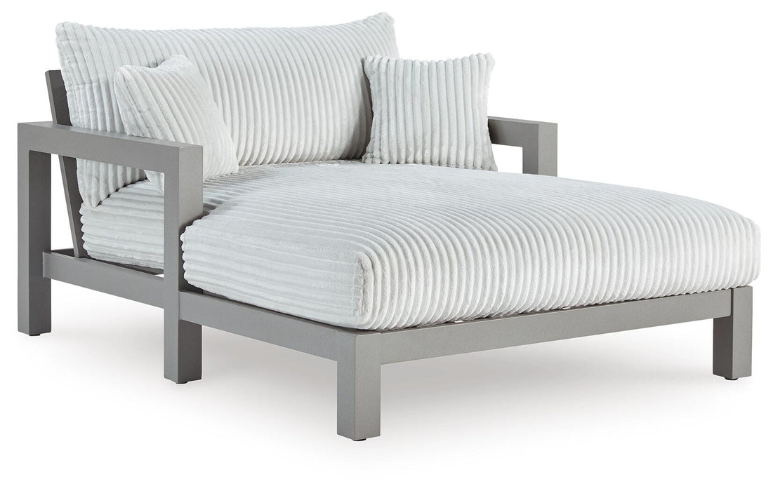 Hurley Park Outdoor Chaise Lounge with Cushion - BWO Furniture & Mattresses