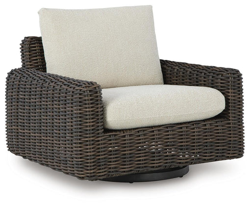 Kimora Outdoor Swivel Lounge Chair - BWO Furniture & Mattresses