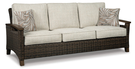 Paradise Trail Outdoor Sofa, Lounge Chairs and Fire Pit Table - BWO Furniture & Mattresses