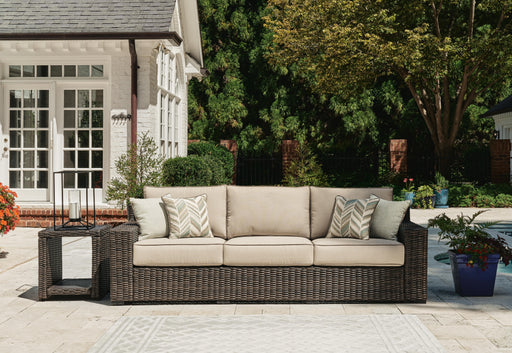 Coastline Bay Outdoor Sofa with Cushion - BWO Furniture & Mattresses