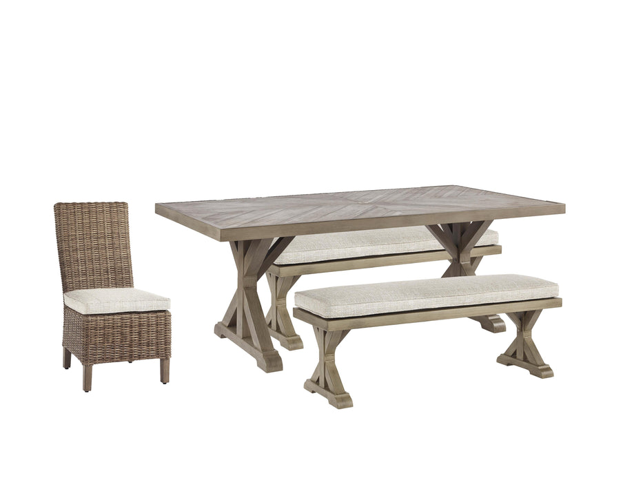 Beachcroft Outdoor Dining Set - BWO Furniture & Mattresses