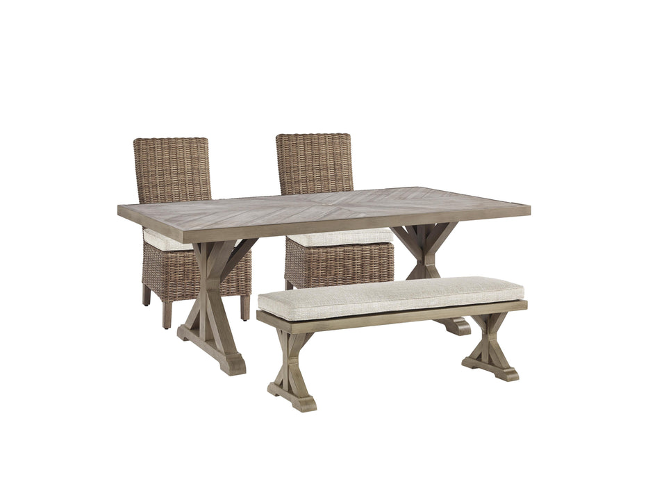 Beachcroft Outdoor Dining Set - BWO Furniture & Mattresses
