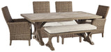 Beachcroft Outdoor Dining Set - BWO Furniture & Mattresses