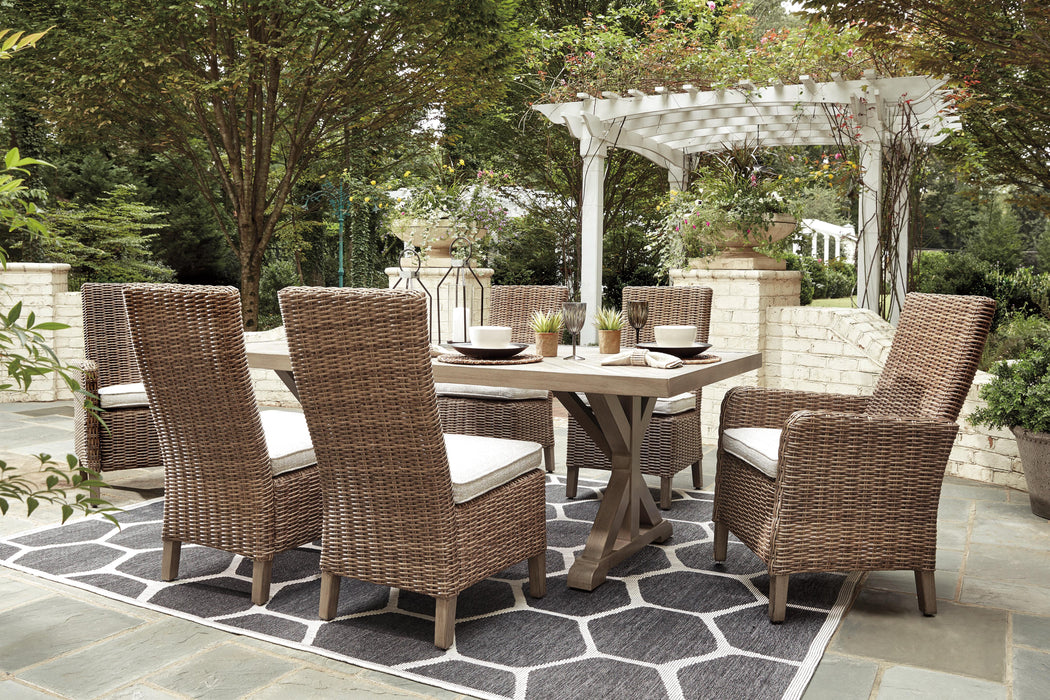 Beachcroft Outdoor Dining Set - BWO Furniture & Mattresses