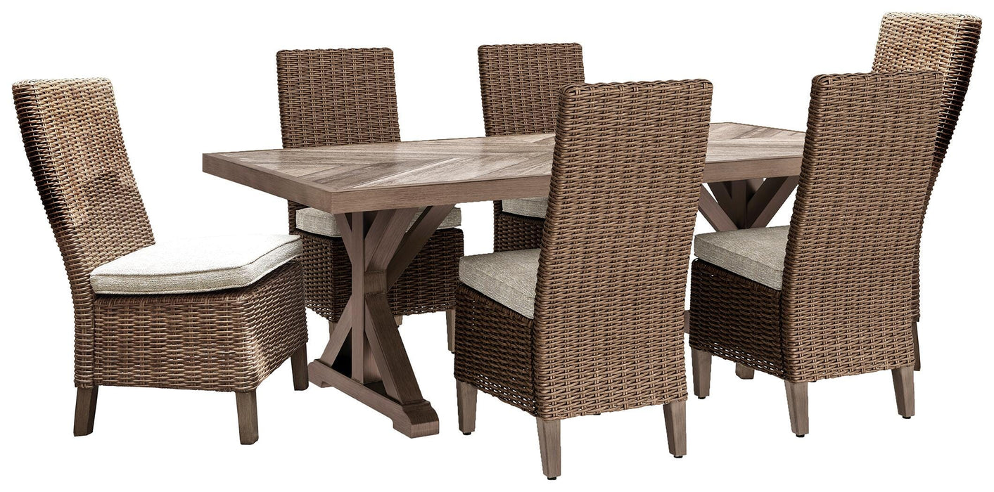 Beachcroft Outdoor Dining Set - BWO Furniture & Mattresses