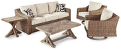 Beachcroft Outdoor Seating Set - BWO Furniture & Mattresses