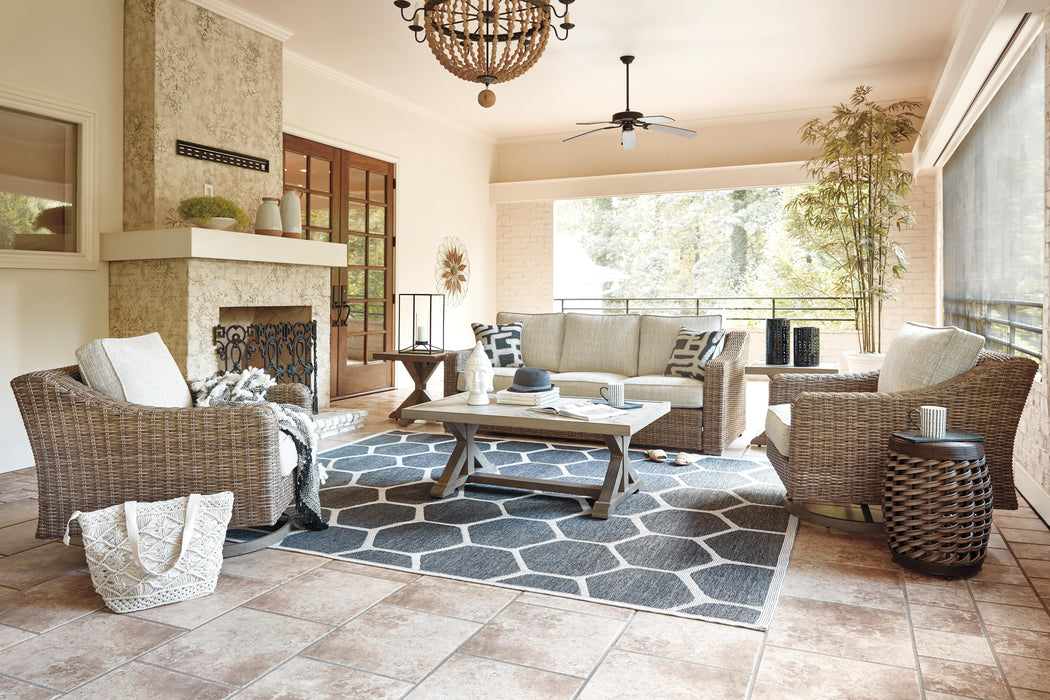 Beachcroft Outdoor Conversation Set - BWO Furniture & Mattresses