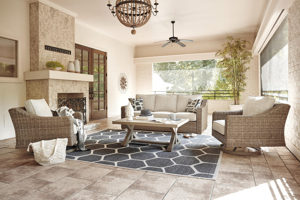 Beachcroft Outdoor Conversation Set - BWO Furniture & Mattresses