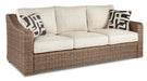 Beachcroft Outdoor Sofa, Lounge Chairs and Fire Pit - BWO Furniture & Mattresses
