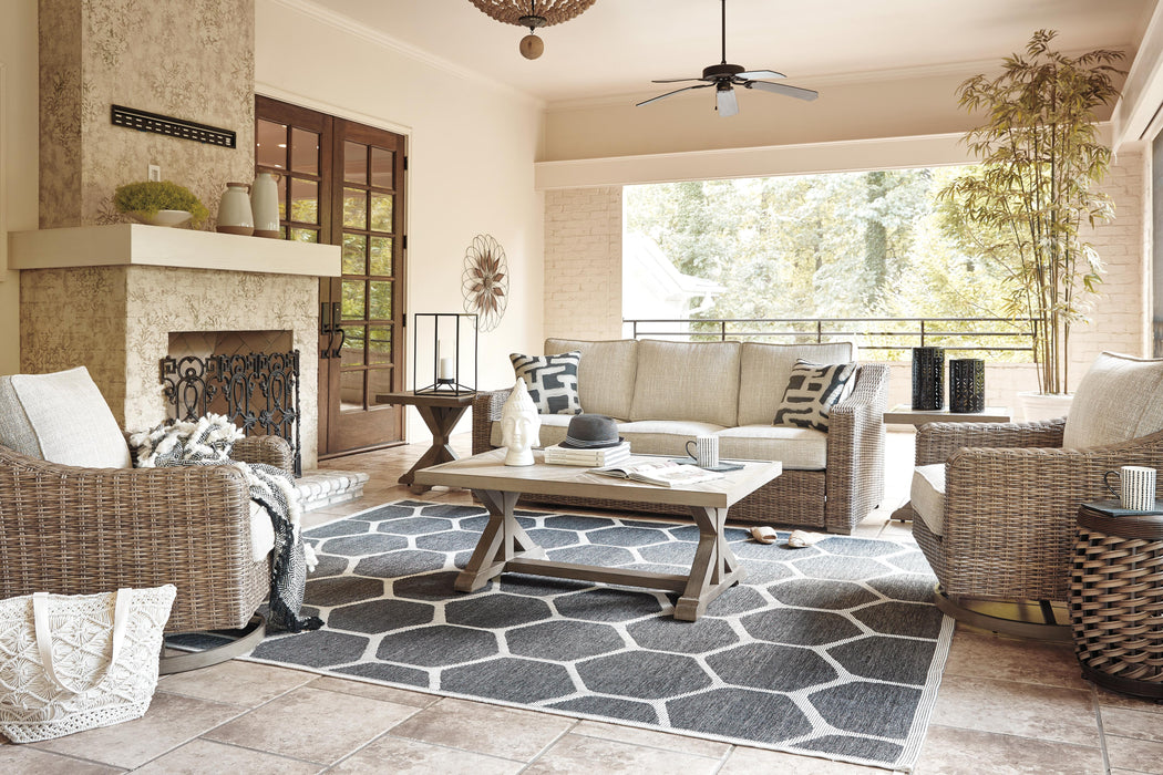 Beachcroft Outdoor Conversation Set - BWO Furniture & Mattresses