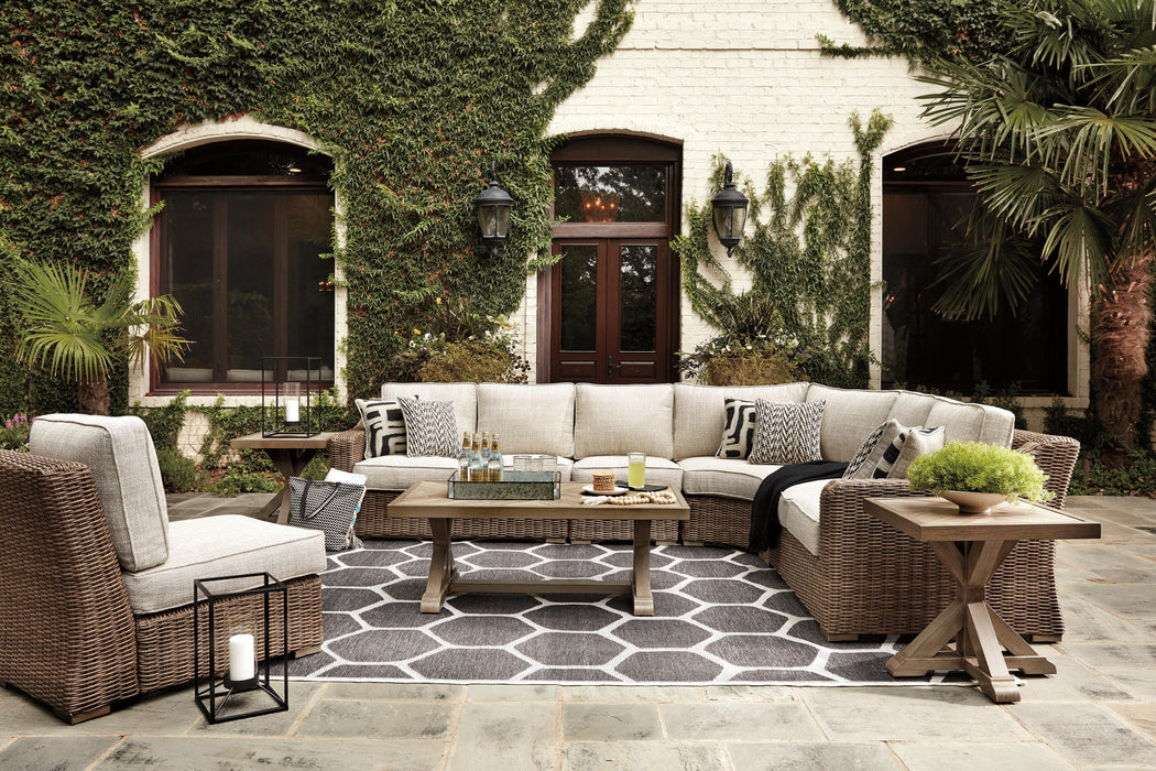 Beachcroft Outdoor Seating Set - BWO Furniture & Mattresses
