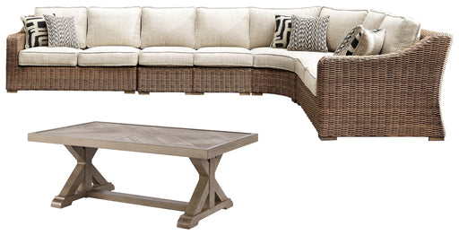 Beachcroft Outdoor Seating Set - BWO Furniture & Mattresses