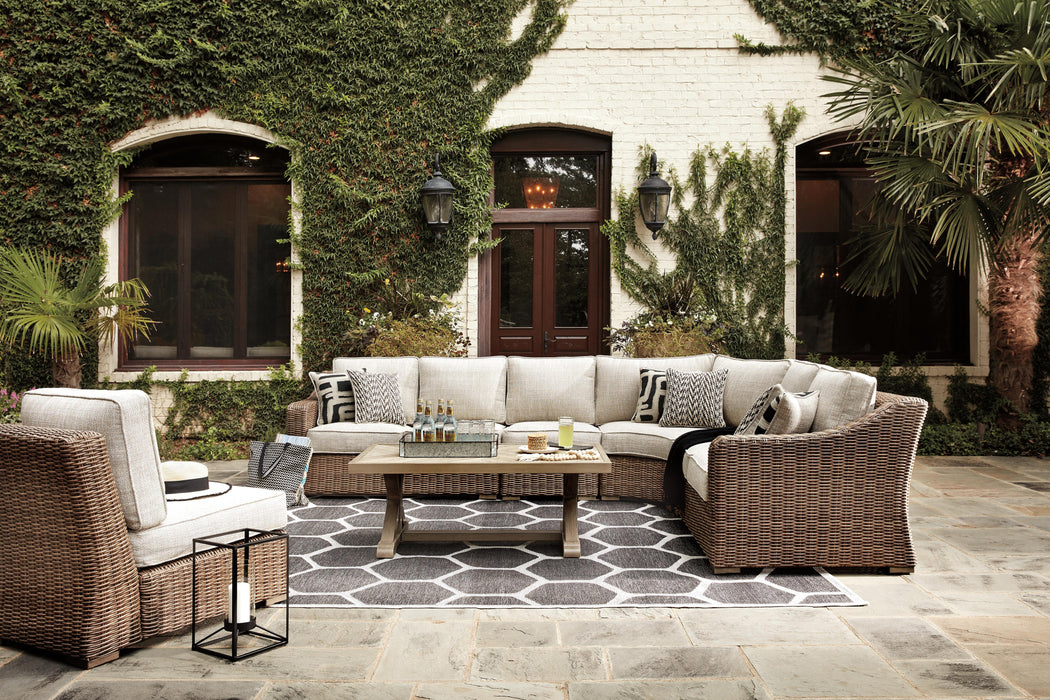 Beachcroft Outdoor Seating Set - BWO Furniture & Mattresses