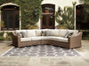 Beachcroft Outdoor Seating Set - BWO Furniture & Mattresses