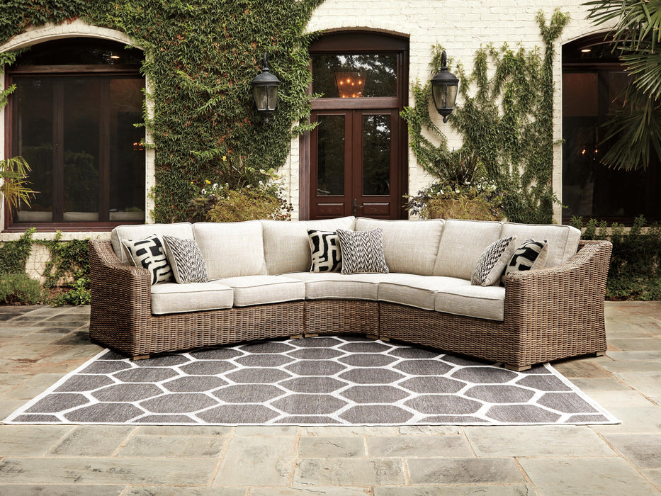 Beachcroft Outdoor Seating Set - BWO Furniture & Mattresses