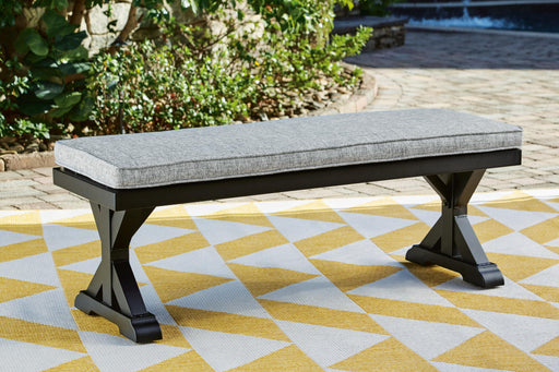 Beachcroft Outdoor Bench with Cushion - BWO Furniture & Mattresses