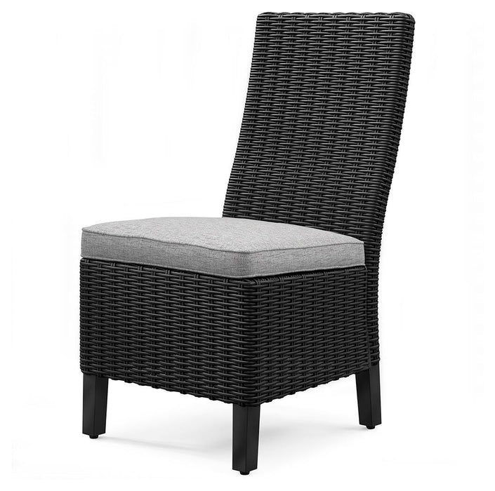 Beachcroft Outdoor Side Chair with Cushion (Set of 2) - BWO Furniture & Mattresses