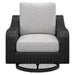 Beachcroft Outdoor Swivel Lounge with Cushion - BWO Furniture & Mattresses