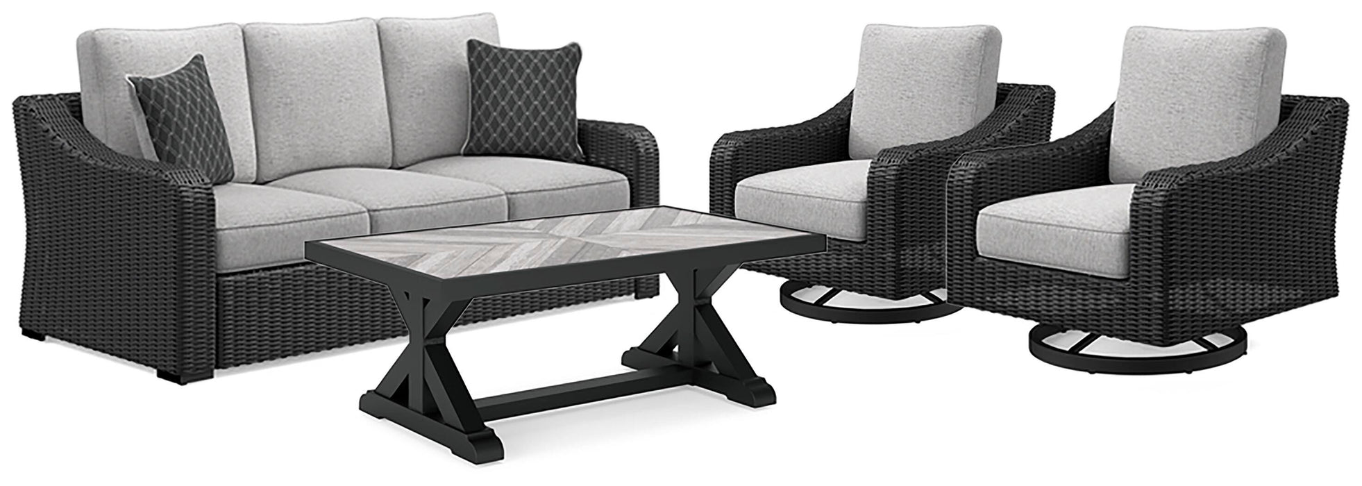 Beachcroft Outdoor Set - BWO Furniture & Mattresses